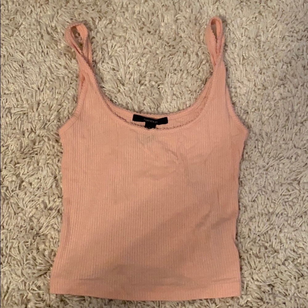 Pink tank top